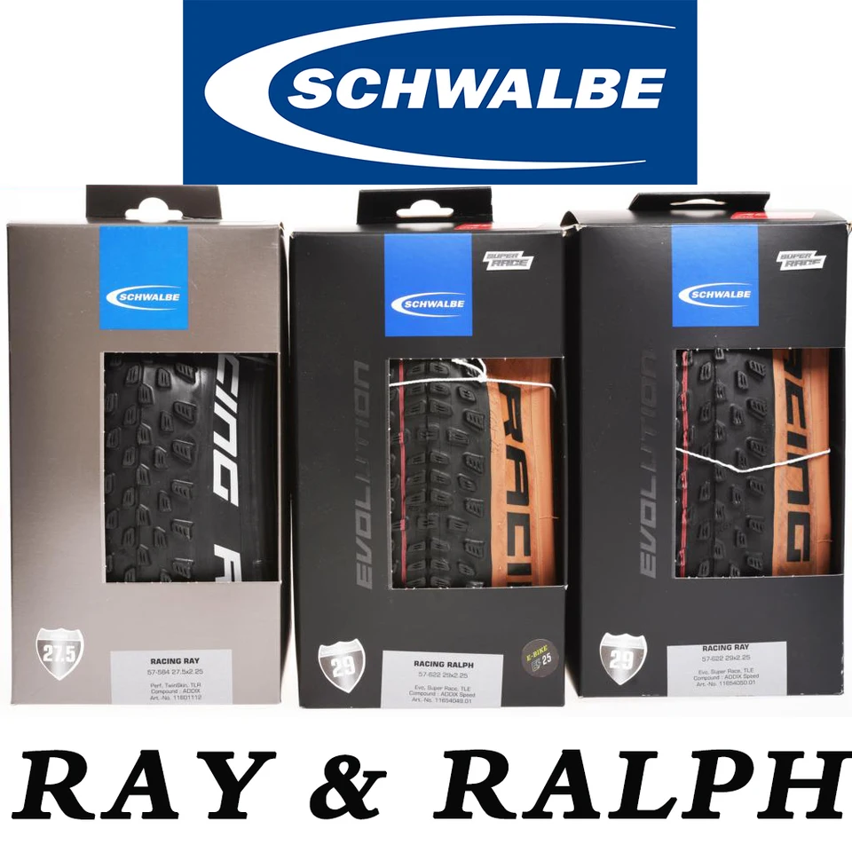 SCHWALBE RACING RAY RALPH 27.5x2.25 29x 2.10 2.25 2.35 MTB Bicycle