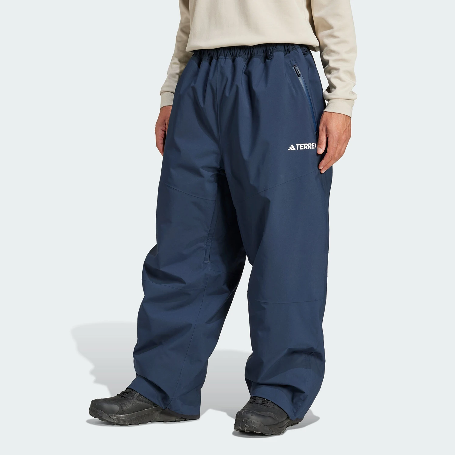 

Adidas genuine new men's waterproof and warm retro woven ski pants JJ3365