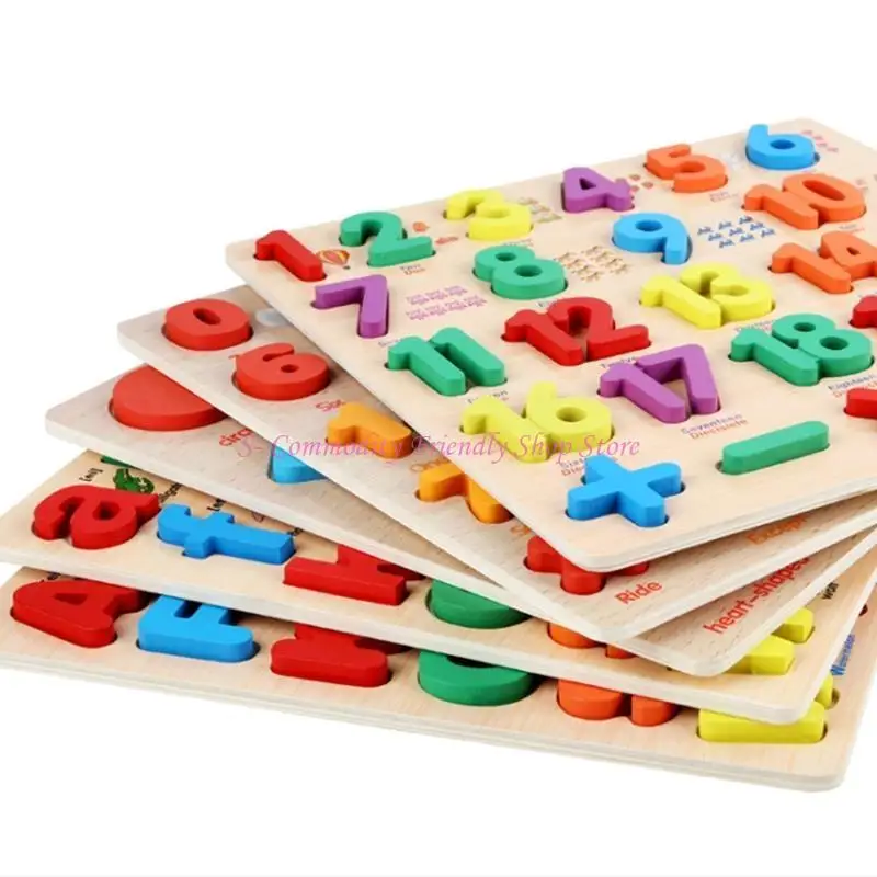 85AE 3D-Puzzle Learning Bận Rộn Bảng Bảng Chữ Cái/Số/Hình Dạng Phù Hợp Nhận Dạng Tangram cho Trung Tâm Hoạt Động Kích Thích Đồ