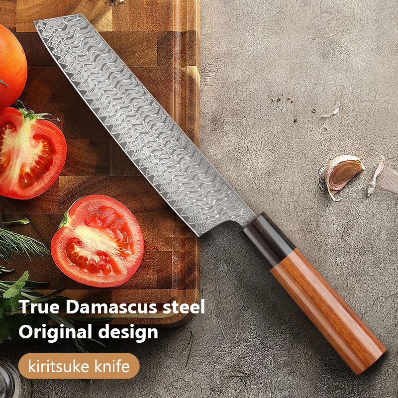 

8 inch Kiritsuke Knife Japanese 67 Layer Damascus Stee Chef Knife Premium Kitchen Sharp Vegetable Knife Kitchen Cooking Tools