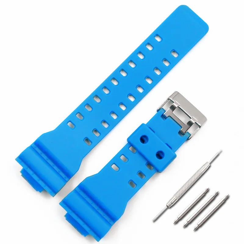 Wristband for Casio G-SHOCK 22mm Fashion Sports Classic Resin Watches Band Replacement Strap for Casio GA-110GB Watch Accessorie