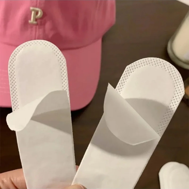 10 Pcs Invisible Hat Sweat Absorber Stickers Liner Bands Sweatband Visor Hat Size Reducer Cap Anti-dirty Strips Pads Tape