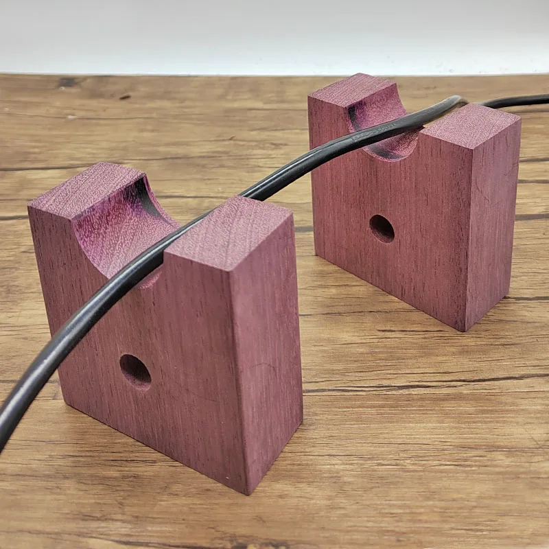 오디오 장비 절연 라인 지원 배나무 절연체 라인 스탠드 서브우퍼 스피커 전원 케이블 충격 흡수 베이스