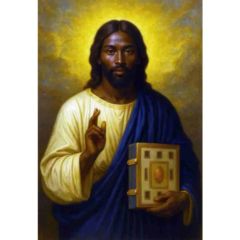 Diamond Painting Kits for Adults Crown of Thorns Savior Jesus Portrait DIY Full Drill Modern Sacred Art Diamond Kit for Beginner