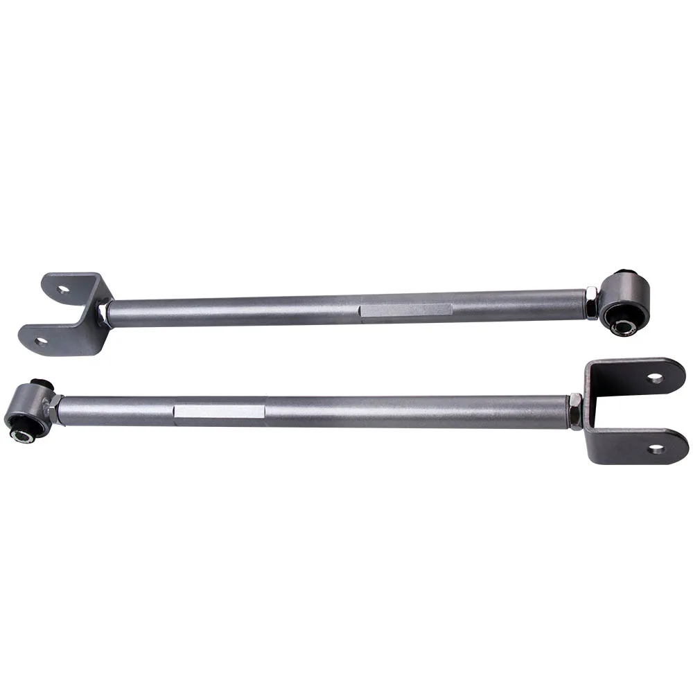 2Pcs Silver Adjustable Rear Camber Control Arm Details for BMW E36 E46 3 Series X3 Z4 Control Arms Suspension Kit