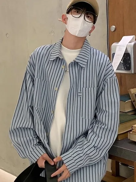 

Весенне-осенний свободный повседневный длинный сарафан в полоску, не мнущийся, модный брендовый молодежный сарафан