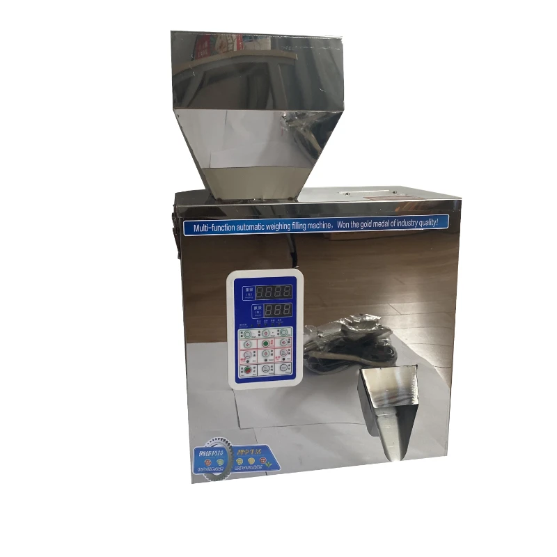 

Small Scale Seed Salt Rice Powder Filling and Weighing Machine Leaf Filler