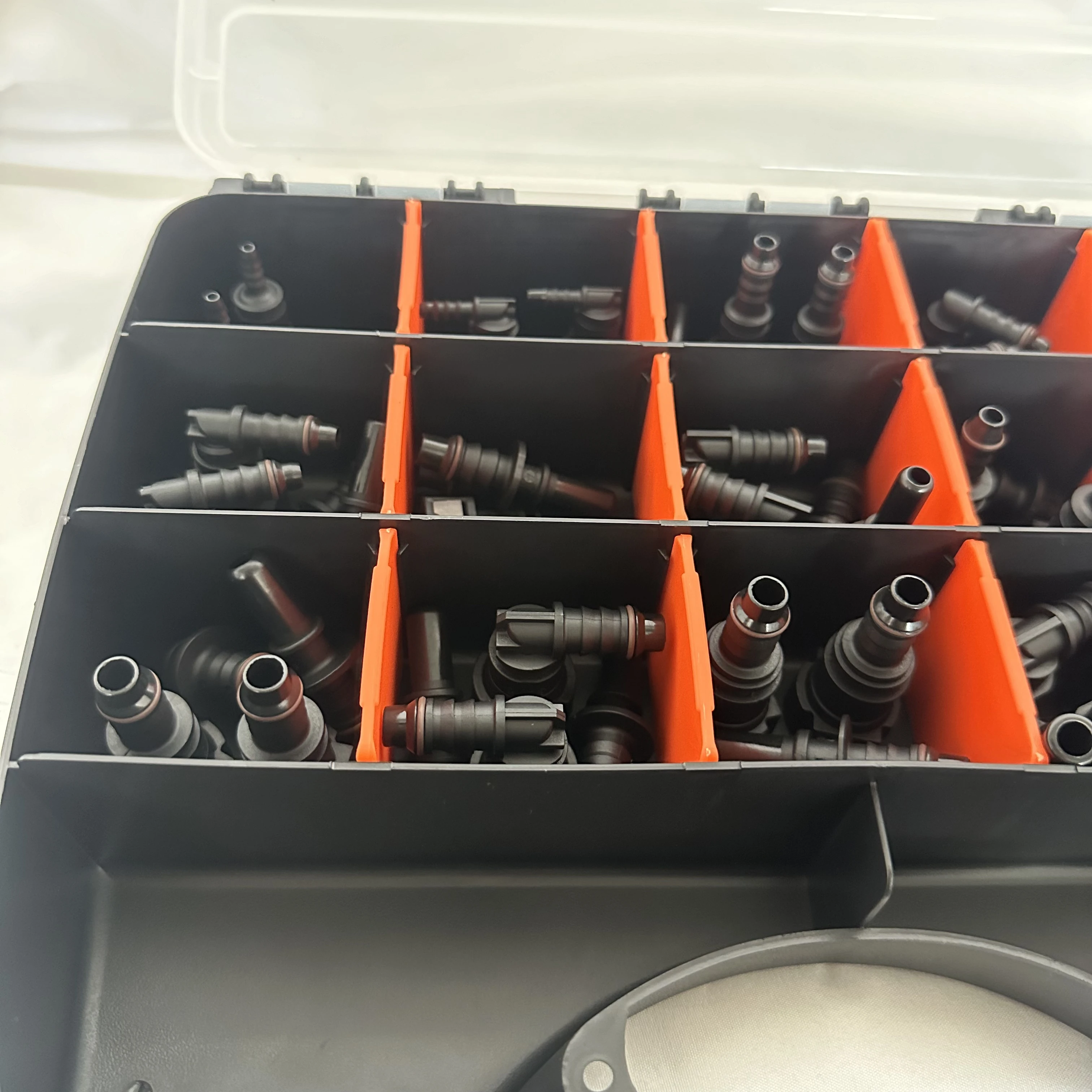 60PCS 6.3/7.89/9.49/9.89/11.8mm Automobile Truck Repair Fuel Pipe Quick Connect Joints Urea Connector