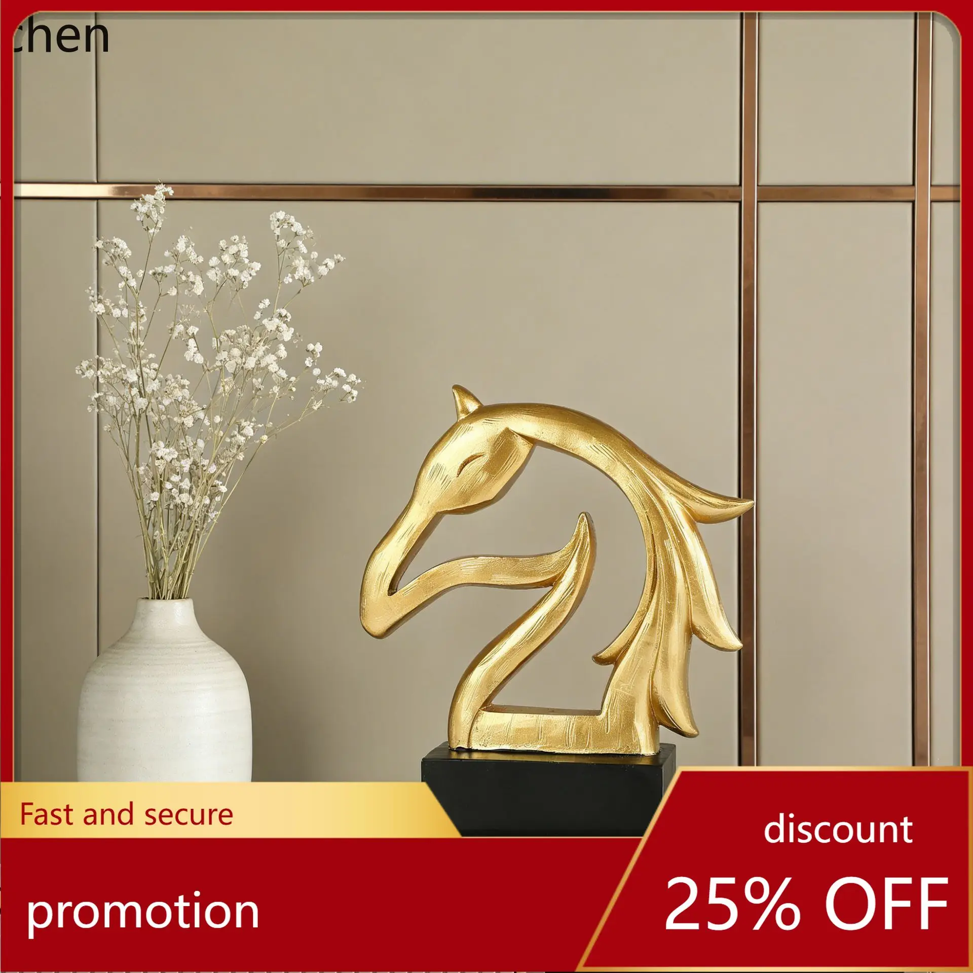 

Новые креативные поделки в виде головы лошади Zml для украшения гостиной, винного шкафа, офиса.