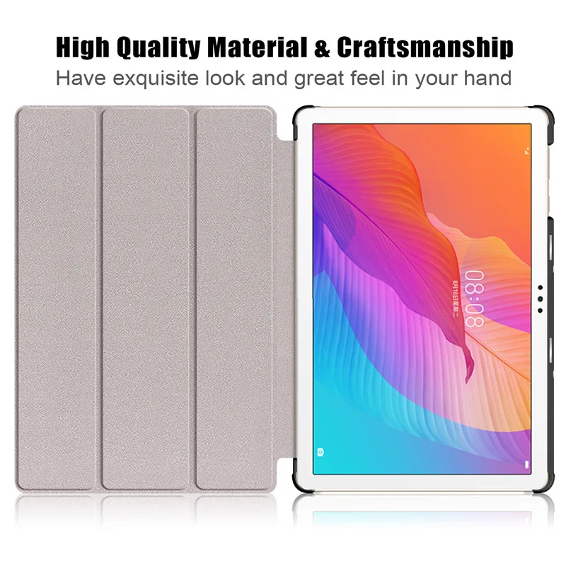 Funda de cuero PU para tableta Huawei Honor Pad X8 2022 AGM3-W09HN 10,1 ", cubierta trasera dura magnética para tableta Honor Pad X8 2022