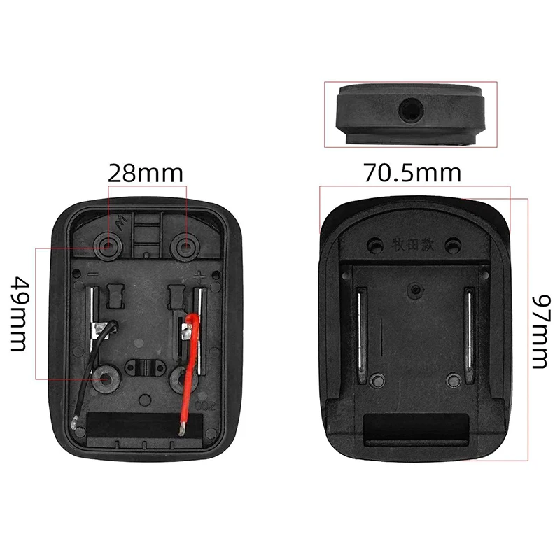 

MT 18V/21V Lithium Battery Holder and DIY Power Tool Connector Adapter