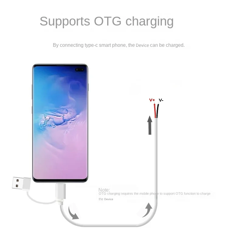 USB Type-C To 2 Pin 2 Wire Jack Connector Cable Power Charge Extension Cable Adapter DIY Replace Cord USB C OTG Power cable 5V