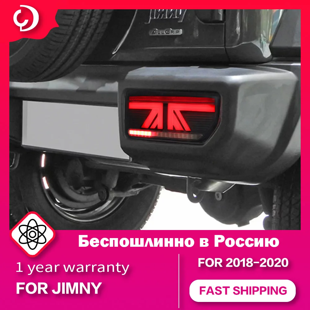 AKD Car Styling Taillights for Suzuki jimny 2018-2020 LED DRL Tail Lamp Rear Lamp LED Signal Reversing Parking Lights