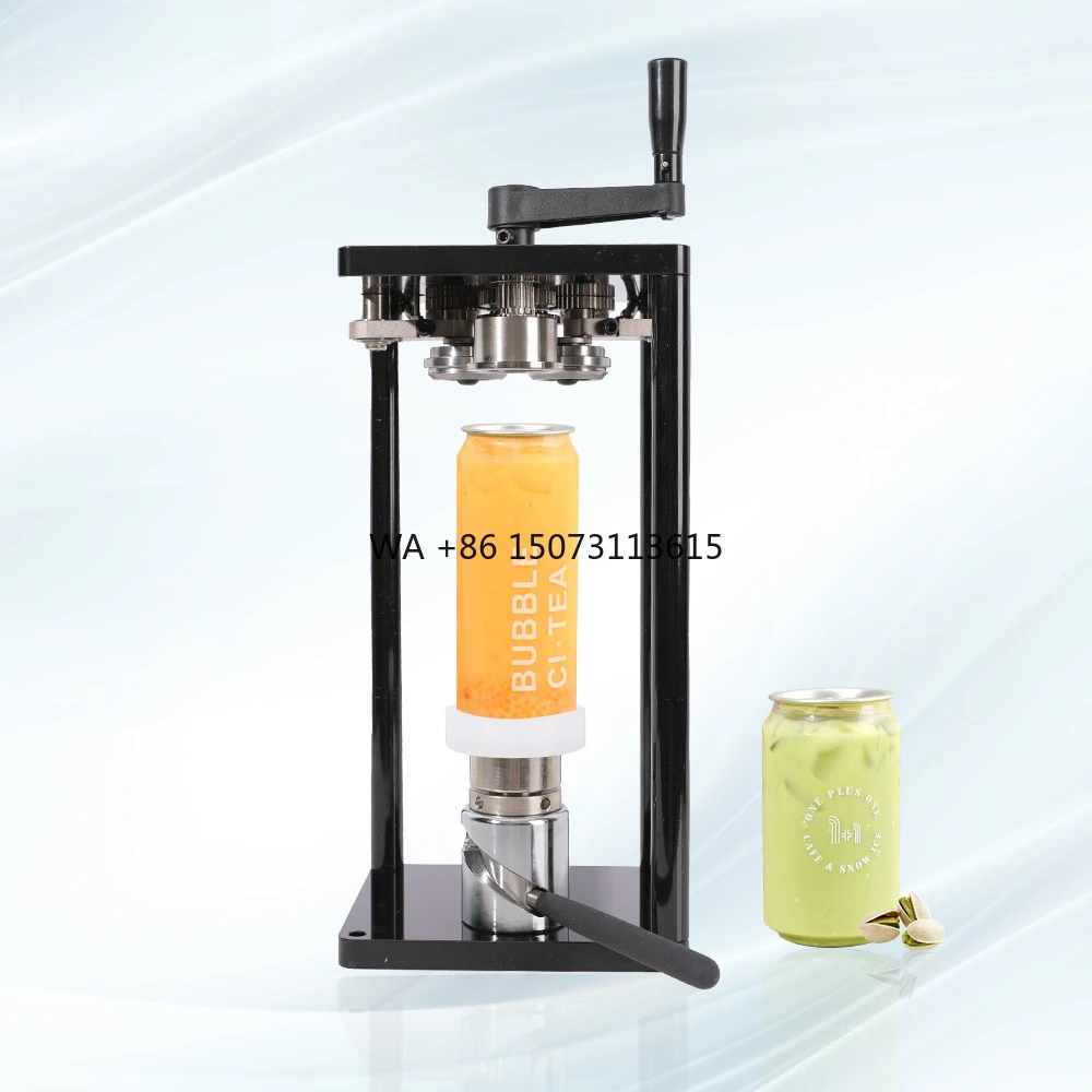 

Commercial Easy to Operate Rotary Handle Can Sealer Outdoor Juice Beer Stainless Steel Manual Aluminum Pet Can Seamer
