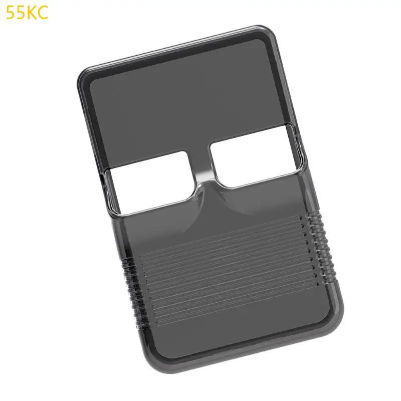 Penutup TPU Transparan 55kc Meningkatkan Case Guard Shockproof Guard untuk Perangkat Gaming R36S