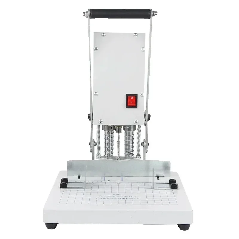 ماكينة ثقب كهربائية 668B قسيمة المحاسبة المالية ماكينة تجليد الزاوية بفتحة مثلثة #6