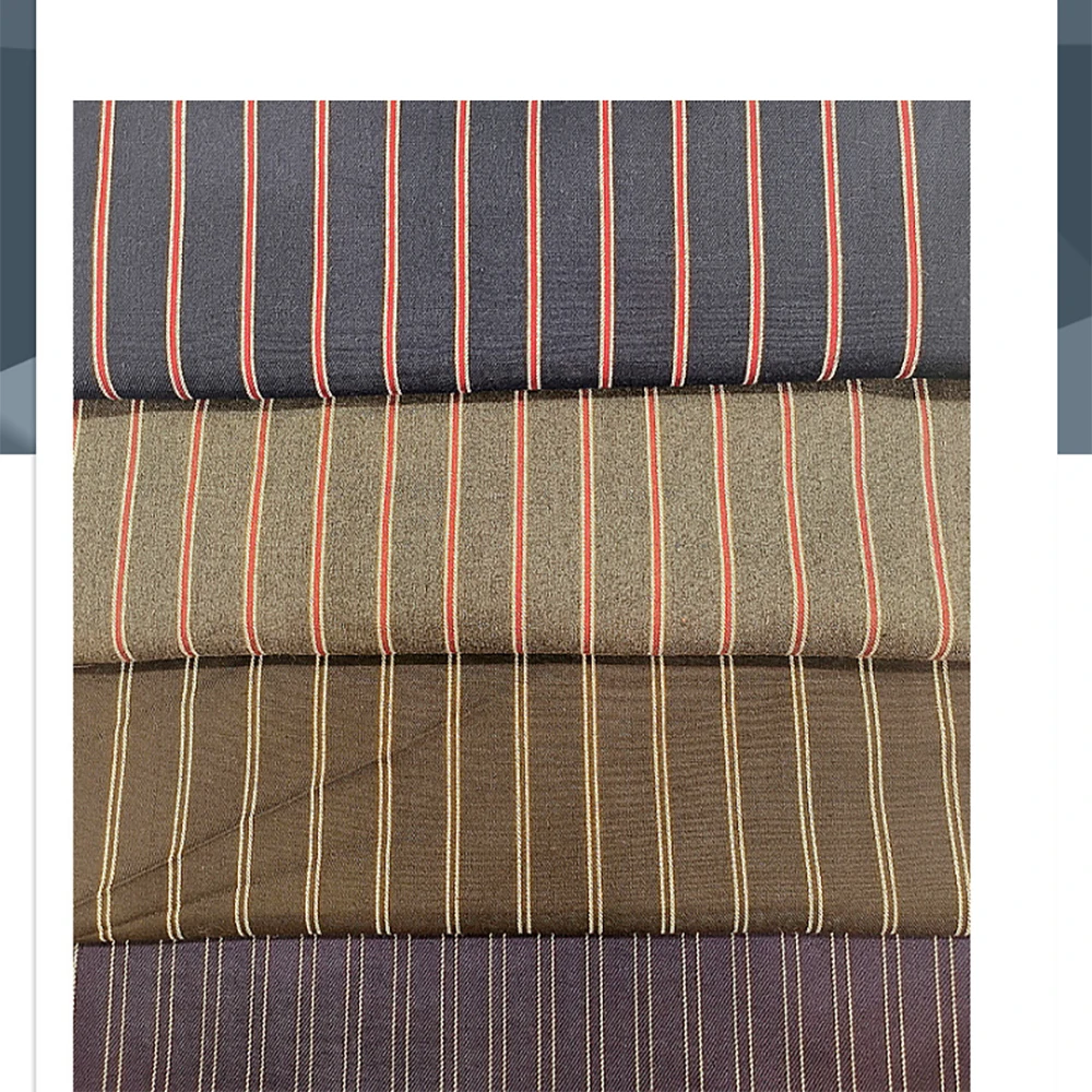 بدلة بناطيل نسائية مخططة مكونة من 3 قطع ملابس عمل مكتبية وبنطلون وسترة واسعة بلغت ذروتها طقم ملابس احترافية غير رسمية #2