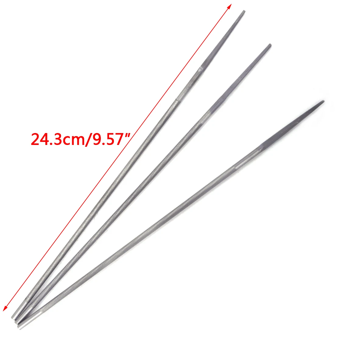 LETAOSK 3 шт. 4 мм 3/8 'бензопила круглая заточка напильников точилка цепь для работы по дереву