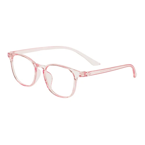 Montura de gafas transparente TR90 redonda para hombre y mujer, gafas cuadradas medianas y ligeras para lentes graduadas ópticas