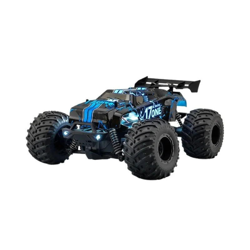Cross border 1:14 remote control high-speed car  off-road vehicle children's toy colorful lights RC remote control climbing car