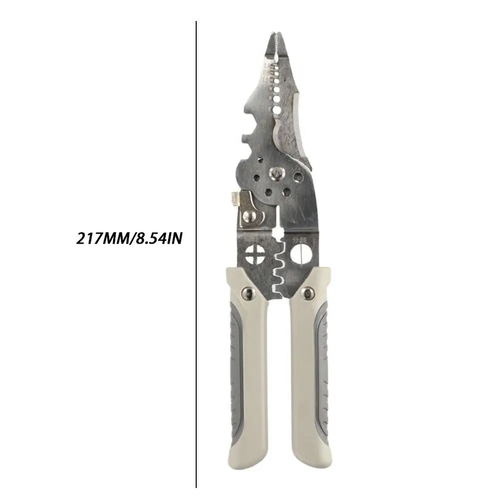 Crimper Cable Cutter Adjustable Automatic Wire Stripper Multifunctional Stripping Crimping Pliers Terminal Hand Tool