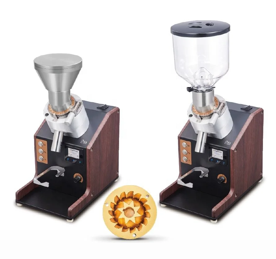 RPM adjusted commercial coffee grinder, coffee bean mill