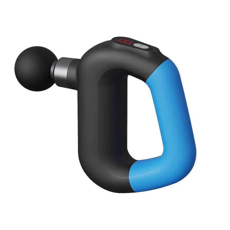 Portable Rechargeable Mini Fascia Massage Gun, Adjustable Speed Percussion Muscle Massager for Fitness Workout