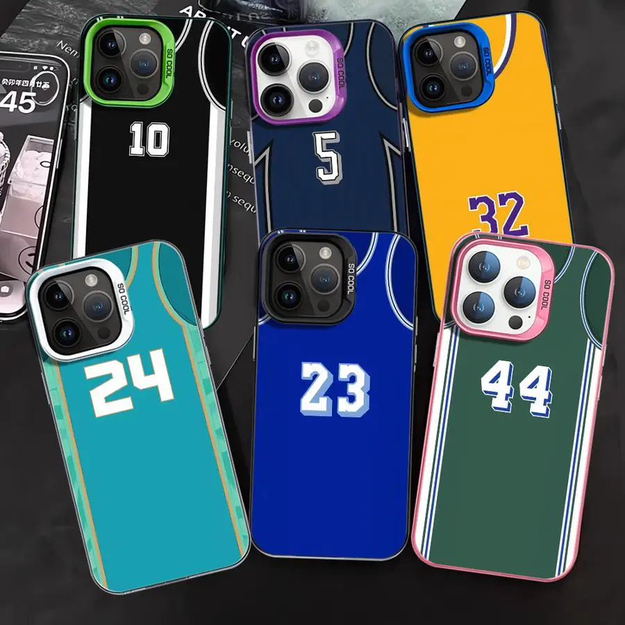 Basketball Player Jersey Phone Case for Xiaomi 12T Pro 13T Mi 11 Lite Redmi K60 Ultra Poco X3 Pro F4 F3 GT X5 C50 C51 Soft Cover