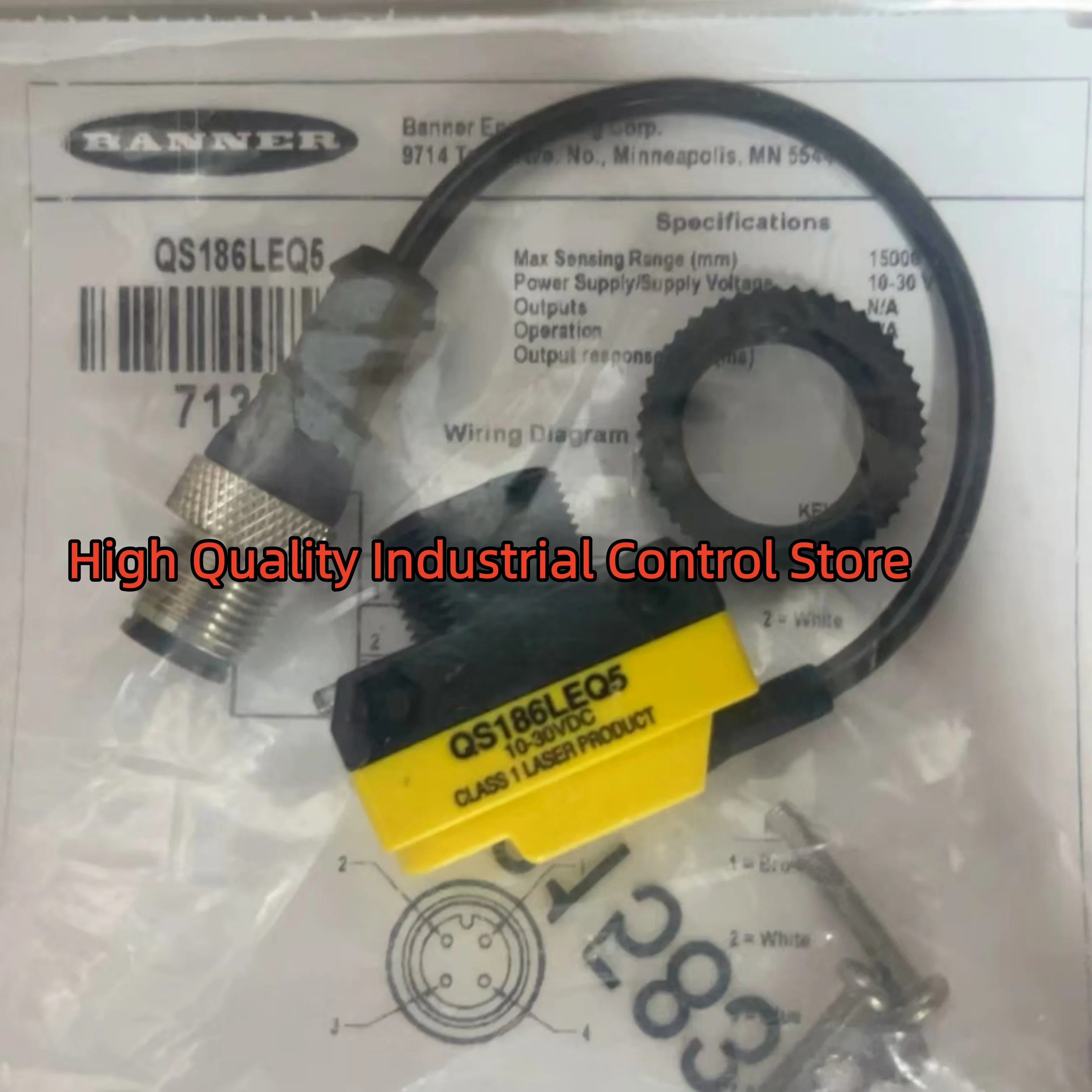 

Фотоэлектрический датчик QM30VT2 QS186LE QS186LEQ5 новый в коробке