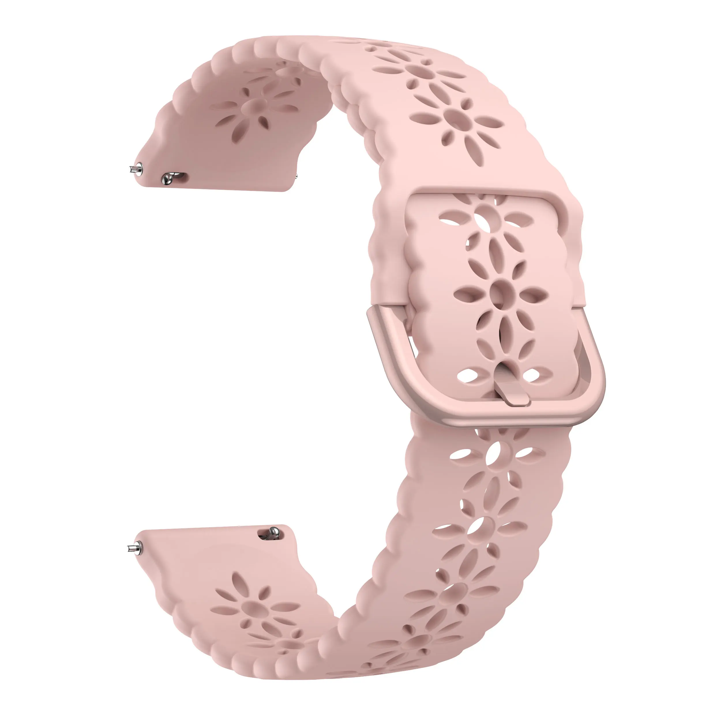 20mm Lace Silicone Strap For Samsung Galaxy Watch 5 4 6 40mm 44mm/Watch5 pro 45mm Bracelet For Galaxy 6 Classic 43mm/47mm Correa