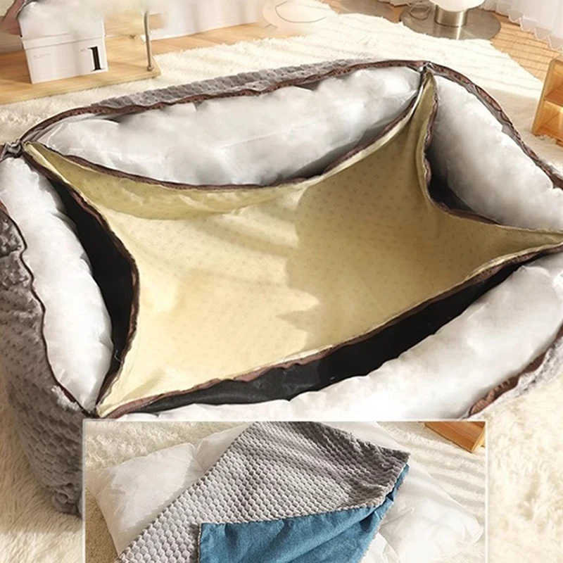 Soft Dog Bed Winter Warm Dog Sleeping Mat Comfortable Pet Sofa for Small Medium Dogs Cozy Puppy Sleeping Mat Pet Supplies