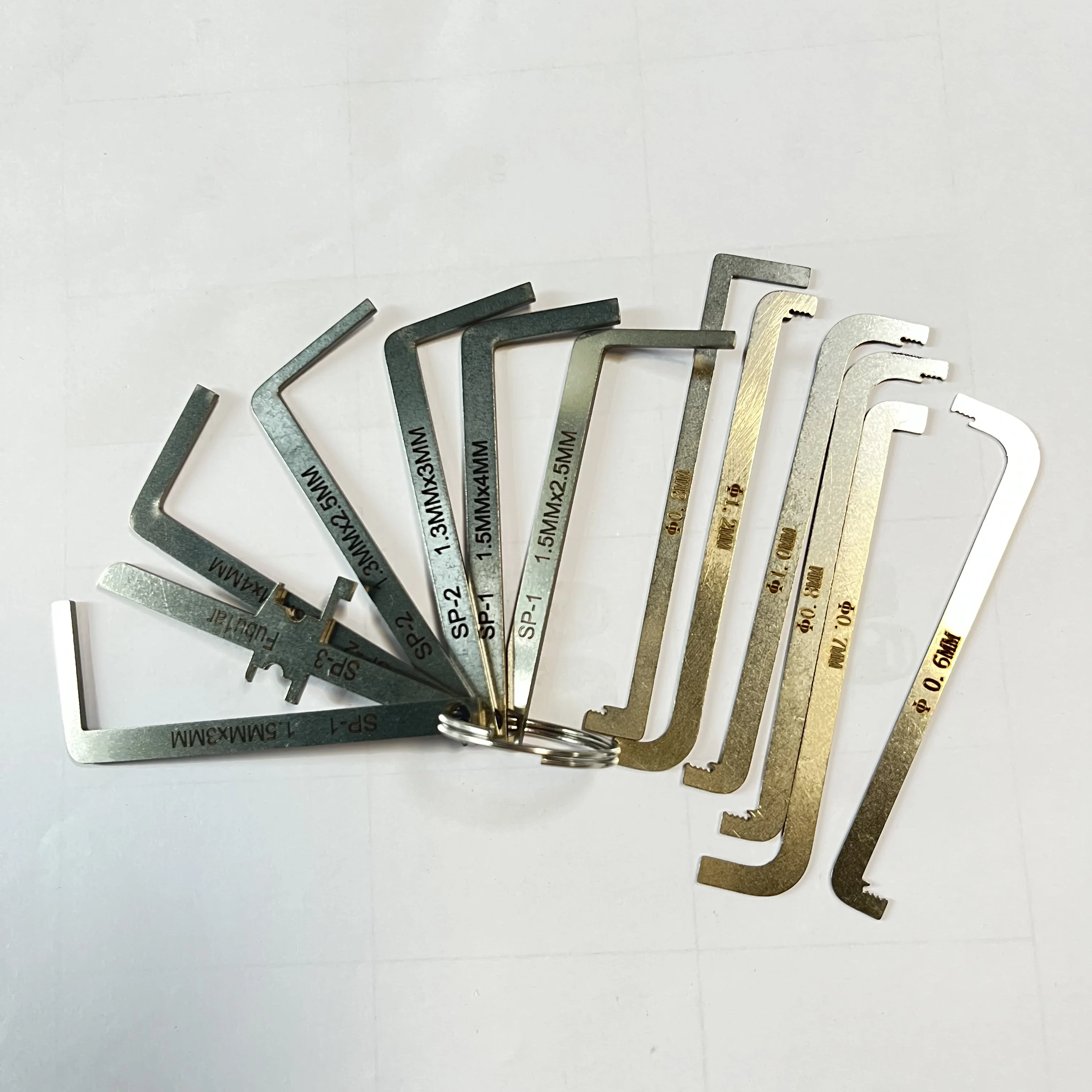 5/6/7 Stück Sperrspannschlüssel, Ersatz-Drehwerkzeug, Schlosser-Pick-Werkzeug, Neu