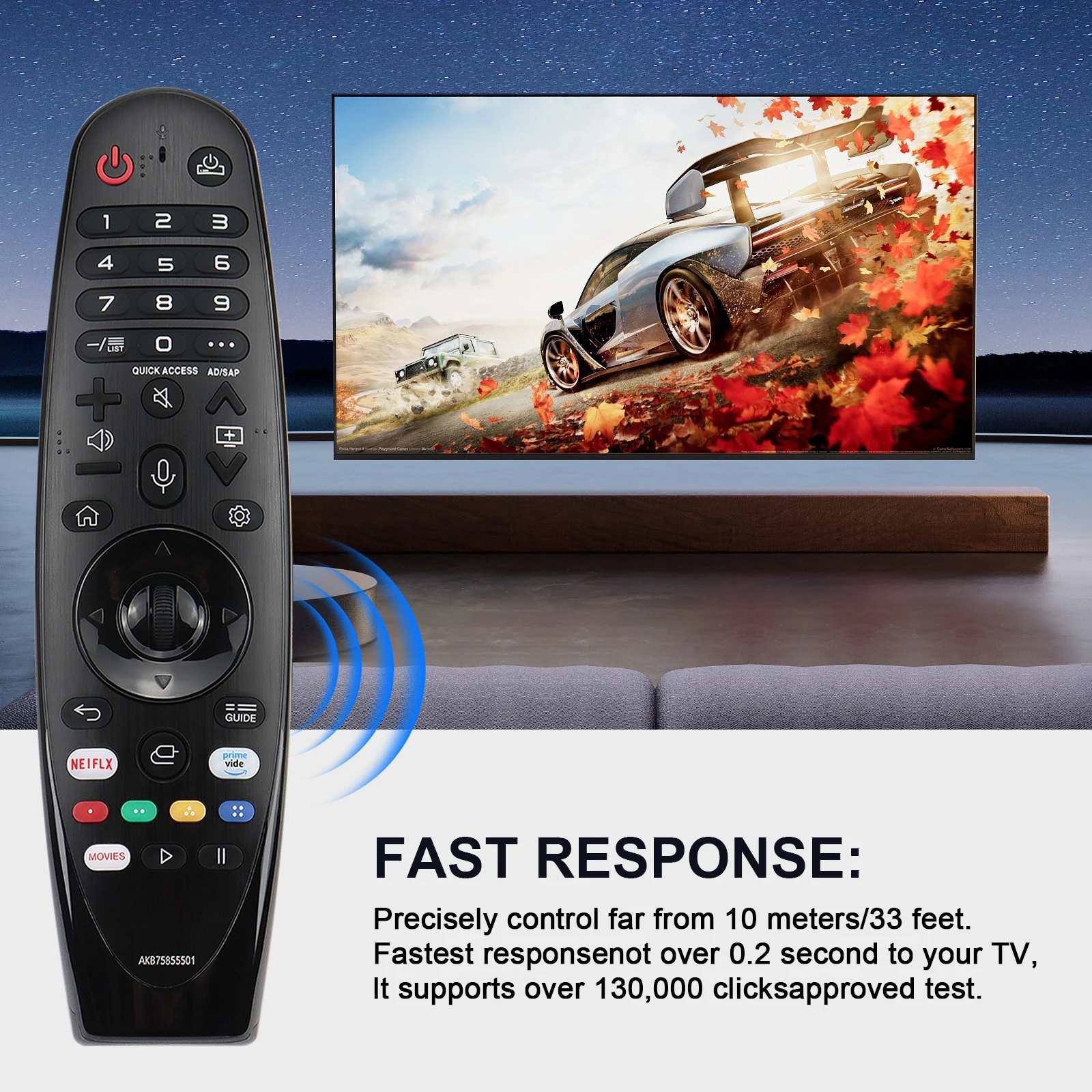 Universal Remote Control for Lg Smart Tv Magic Remoteno Voice Function No Pointer Function Compatible with All Models for Lg Tv