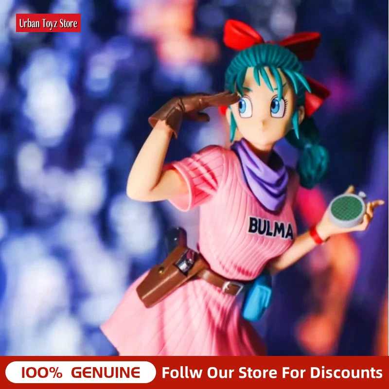 

Anime Dragon Ball Bulma Standing Action Figure Pvc Collectible Model Statue Desktop Home Ornament Decoration Gift For Collectors