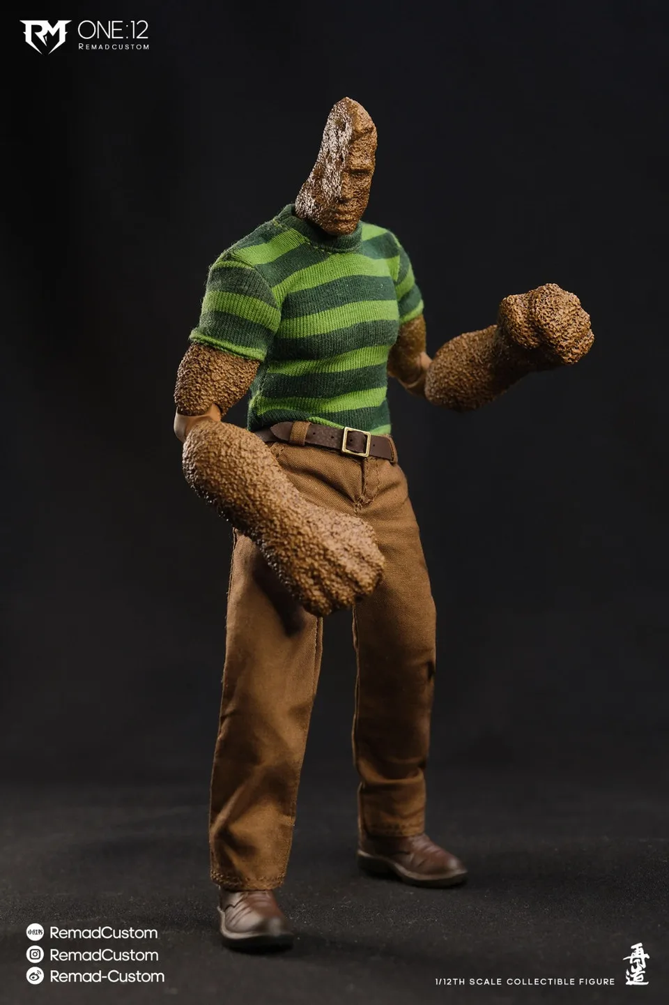 Figura de Anime 100% Original, Remad Custom RM 017 1/12, Desértico Mutante Sandman, Versión Estándar Deluxe Juguete de modelo de lujo, genuino y en stock
