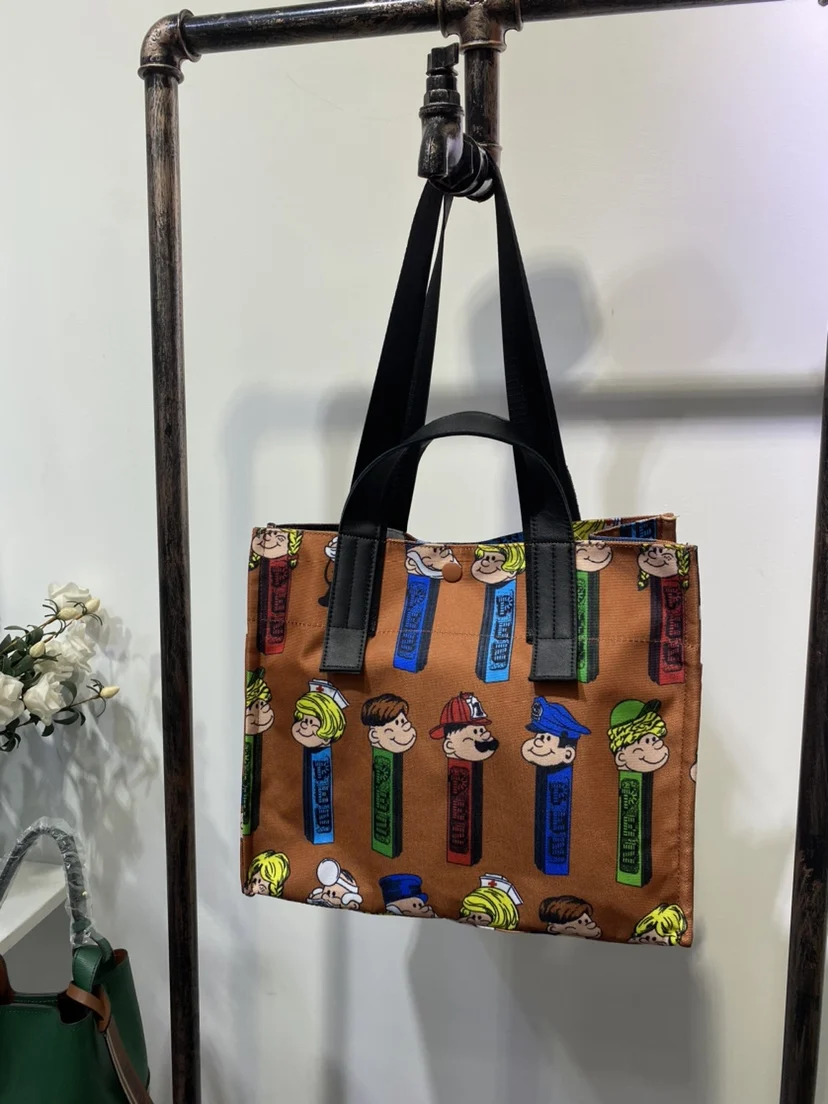 

LH Luxury Brand Cute Series Handbag Casual mat Sle Ladies Purse Magnetic Bule Closure Faionable Women Bag