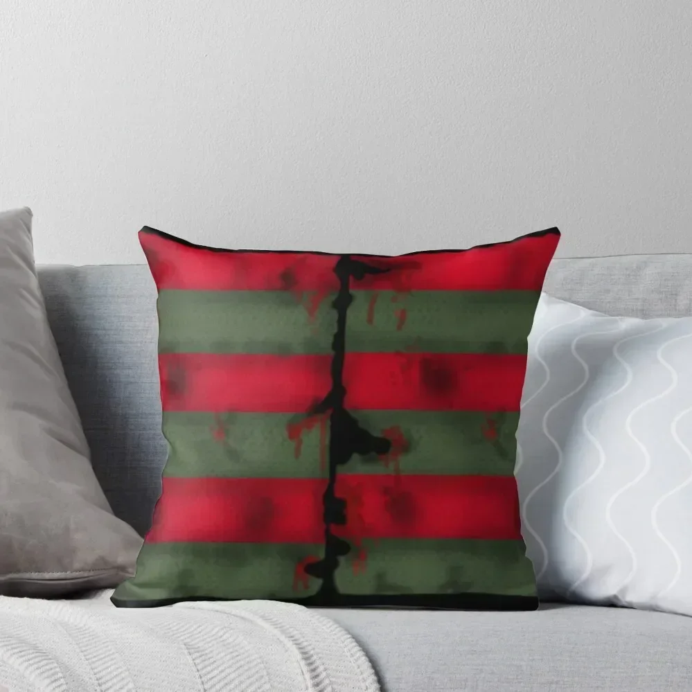 

Elm street sweater art Throw Pillow Christmas Pillowcase Custom Cushion Photo Decorative Sofa Cushions Pillowcase Cushion pillow