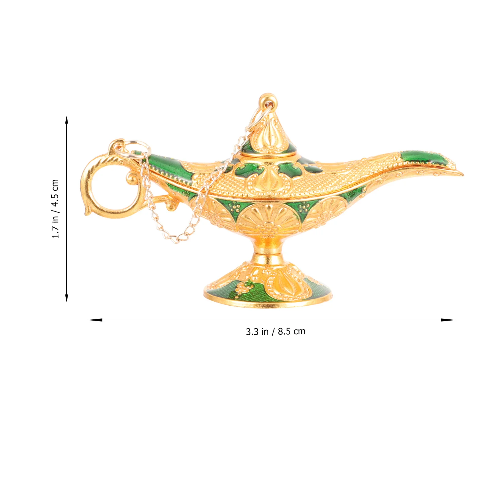 

Vintage Lamp Decor Intricate Carved Design Home Office Tabletop Decoration Desktop Adornment Party Light Ornament