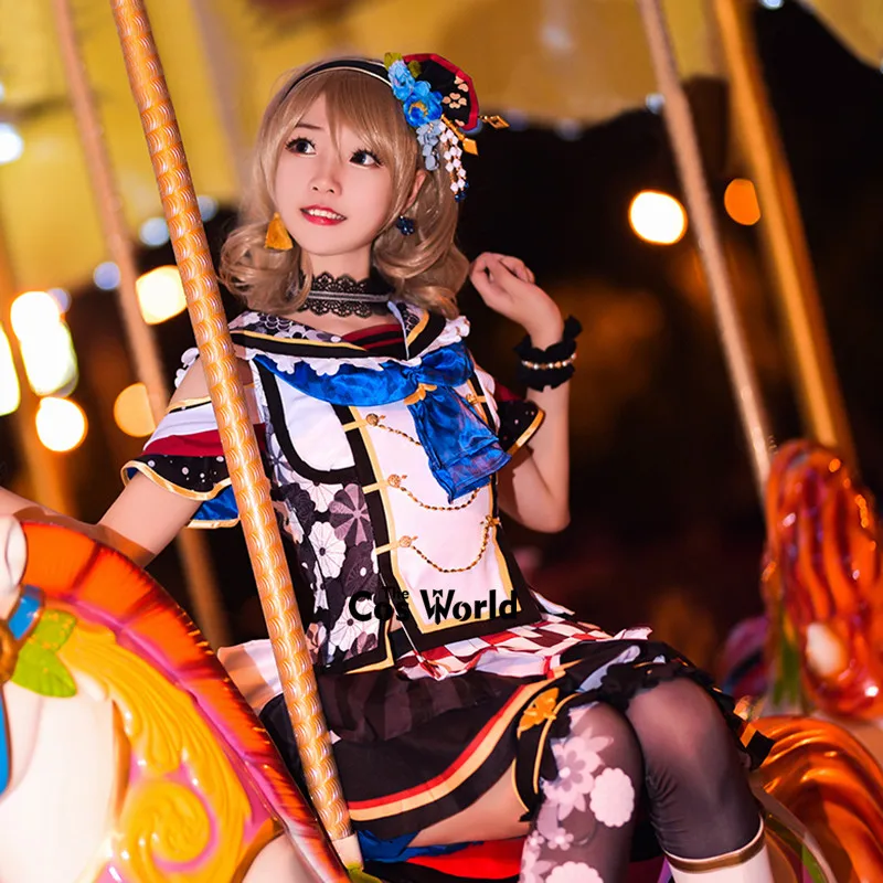 Love Live Sunshine Aqours New Year Takami Chika Ohara Mari Kurosawa Ruby Dia Outfits Customize Anime Cosplay Costumes