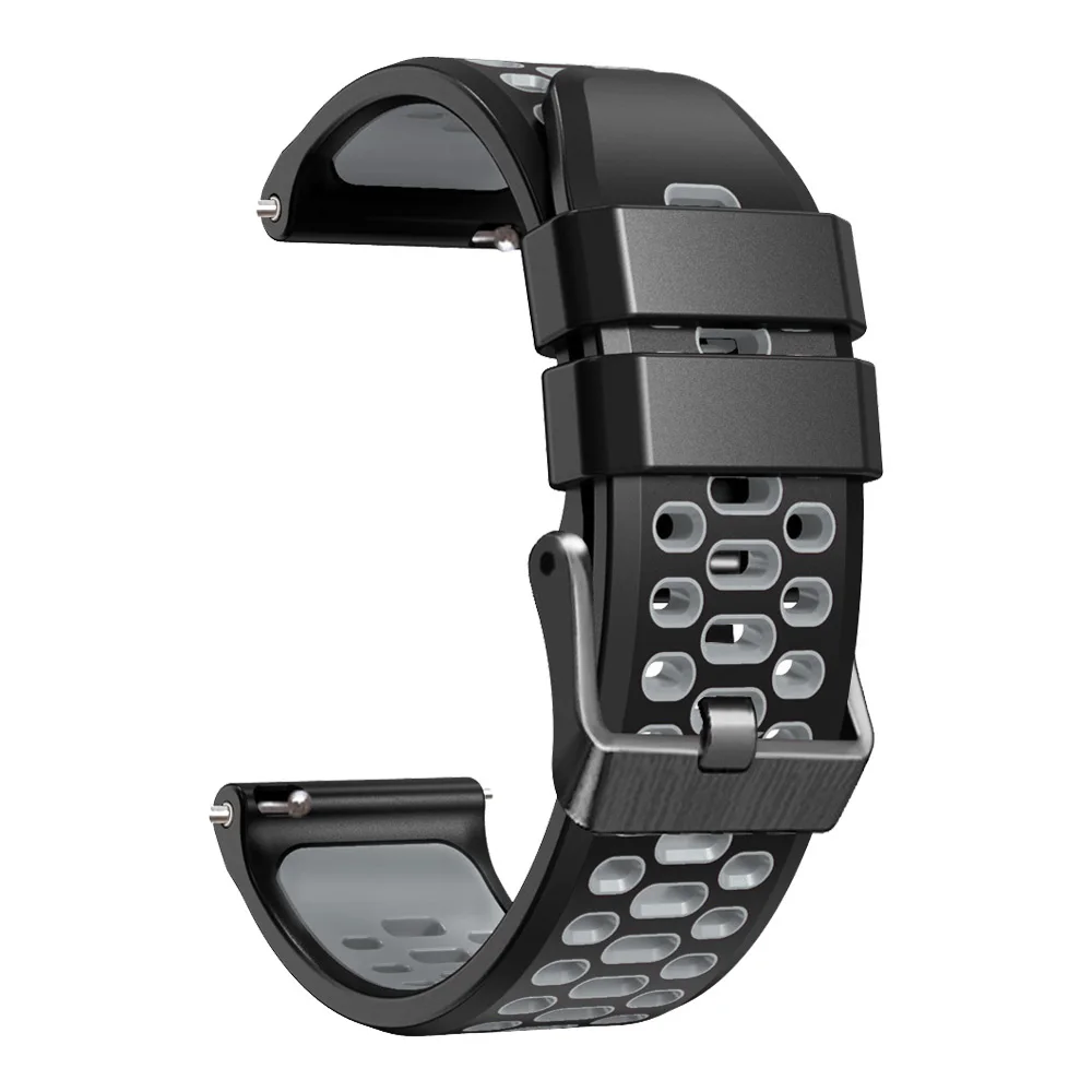 22mm Silicone Band For Samsung Galaxy Watch 46mm Strap for Galaxy Watch 3 45mm Gear S3 Frontier Classic Sport Watchband Bracelet
