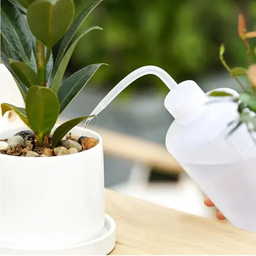 250ML/500ML Ketchup Gravy Cruet Long Nozzle Beak Dropper Squeeze Bottles Kettle Tool Succulents Plant Flower Watering Can