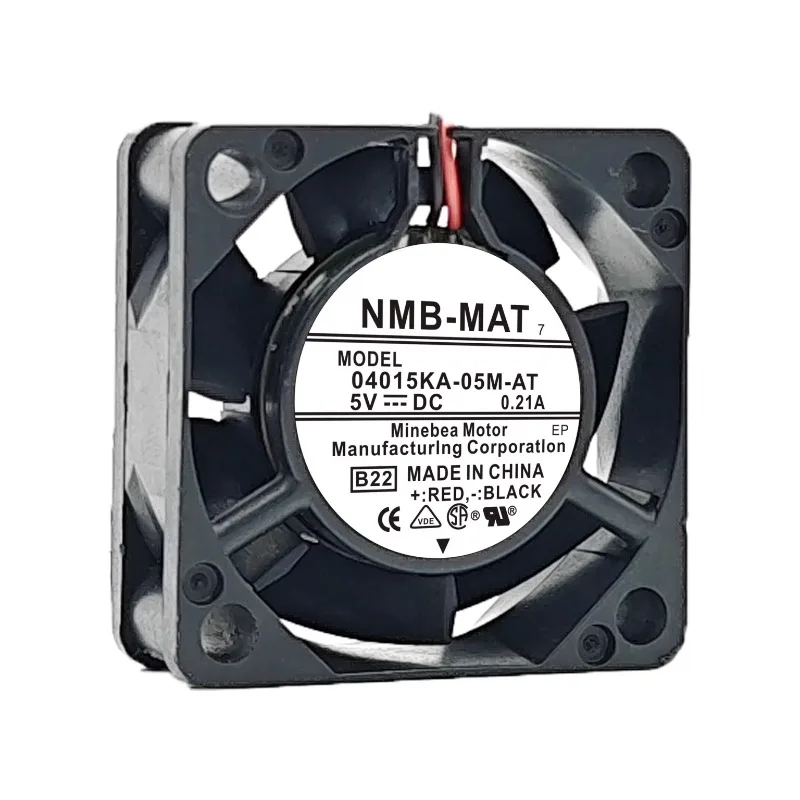 Original New Cooler Fan for MNB 04015KA-05M-AT DC5V 0.21A Computer Motherboard Alarm Function Cooling Fan 40*40*15MM