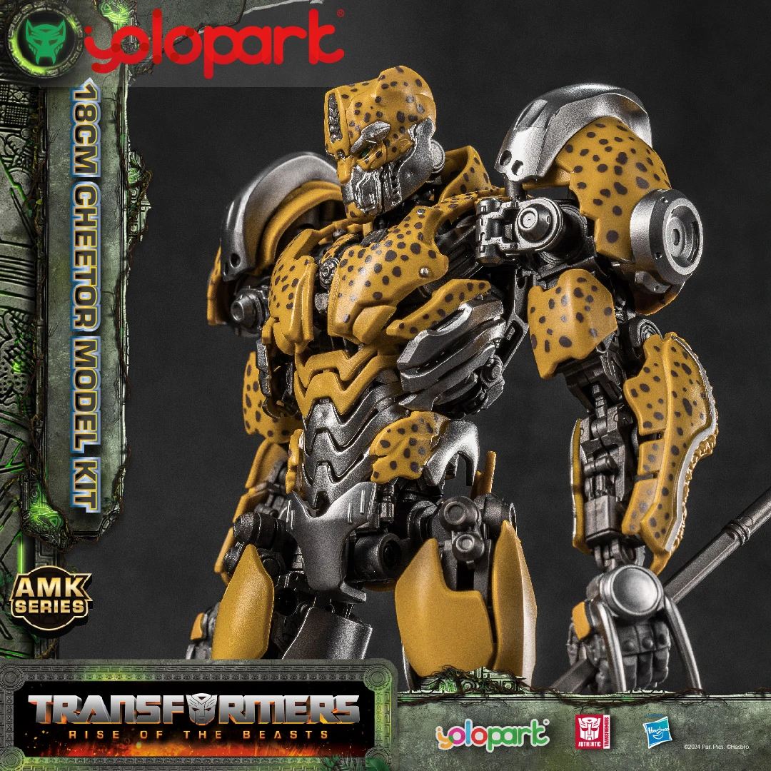 YOLOPARK 18cm transformator transformator Toy AMK seria transformatorów film 7: powstanie bestii-18cm zestaw modeli do składania Cheetor