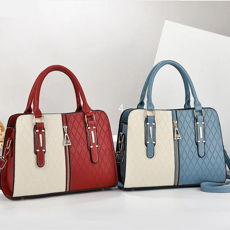 Nuevo bolso de mujer, bolso de hombro, bolso 2025, bolso principal informal de estilo extranjero, bolso cruzado de lona de gran capacidad, bolso de mano individual