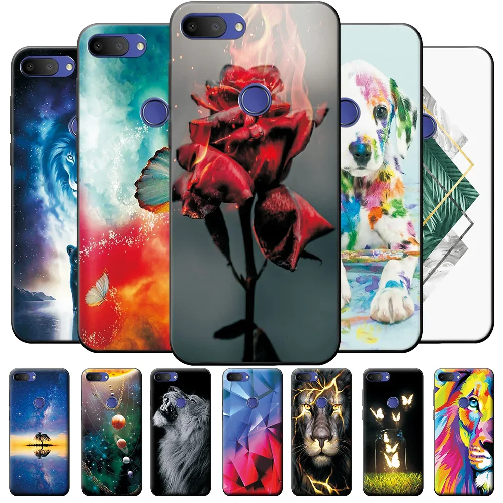 For Alcatel 1S Case Cover 2019 Cute Animal Silicone TPU Phone Case For Alcatel 1S 2019 5024D 5.5 inch Fashion Shockproof Bumper