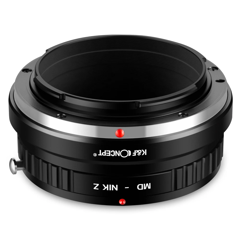 K&F Concept MD to NZ Lens Adapter Minolta MD MC SR to Nikon Z for Nikon Zf Zfc Z30 Z5 Z50 Z6 Z7 Z6II Z7II Z8 Z9 Camera