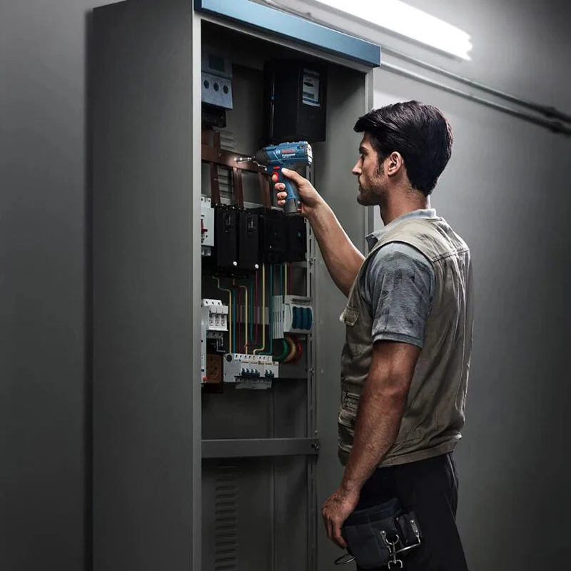 

Аккумуляторный ударный шуруповерт Bosch GDR120-LI 12В / Электрическая ударная дрель 100Нм, 1/4 дюйма, электроинструмент