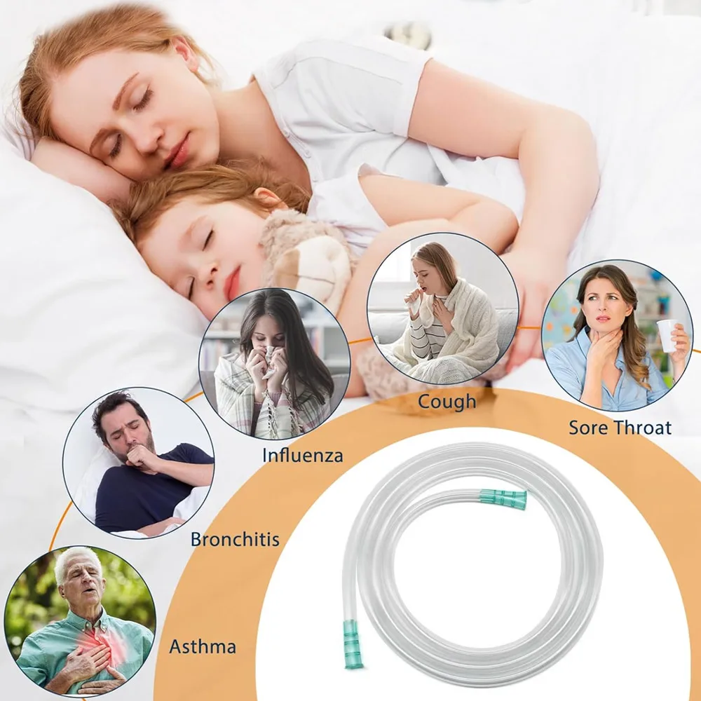 

1Pc 1.5m Atomizer Soft Tube Home Air Compressor Nebulizer Accessories Inhaler Catheter Nebulizer Cup Hose Atomizer Accessories