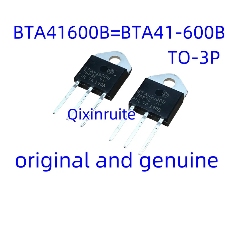 Qixinruite-tiristor tipo BTA411600B = BTA41-1600B BTA41600B = BTA41-600B, triac, triac, módulo, nuevo, TO-3P