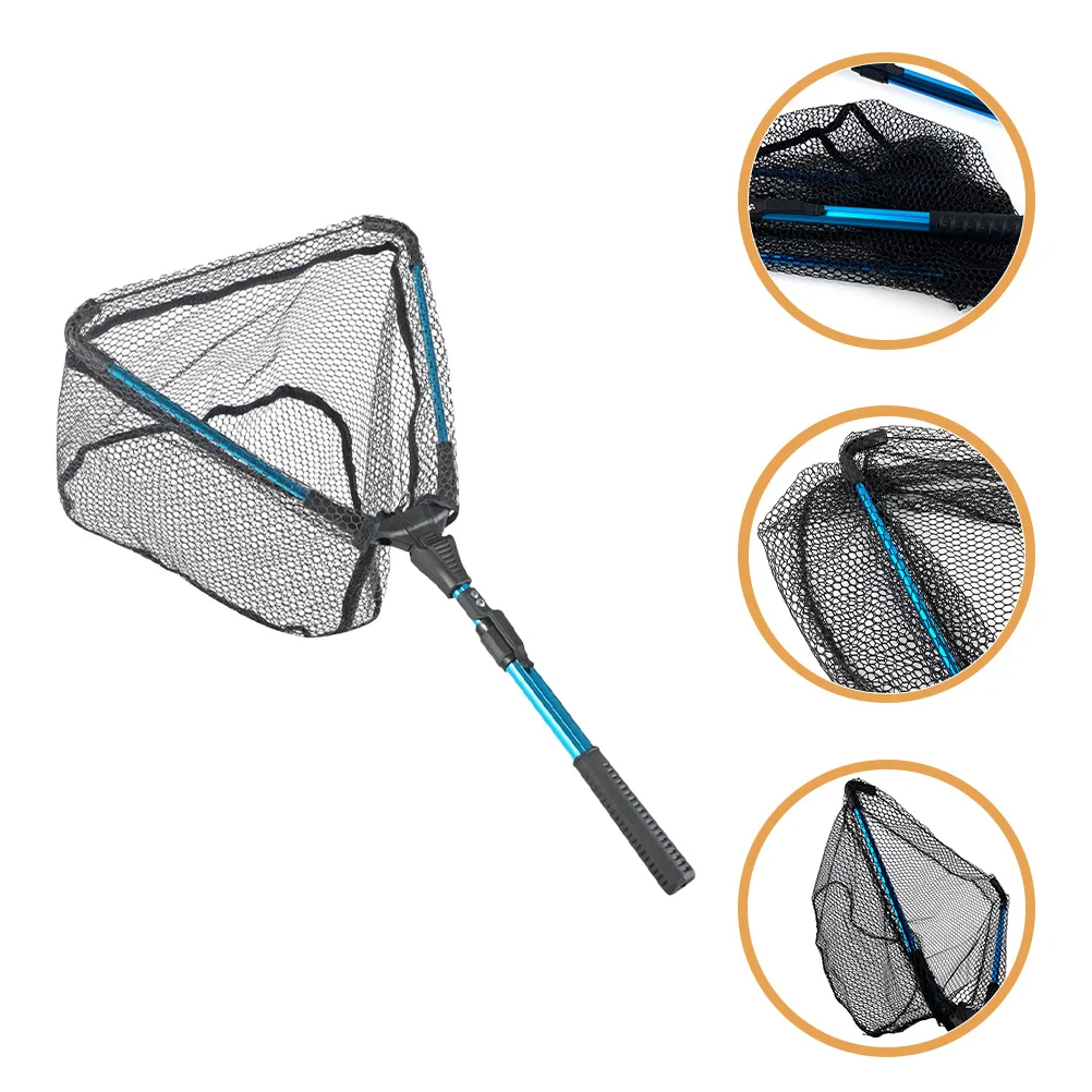 

Portable Fishing Net Large Capacity Wear-Resist Mesh For Freshwater Saltwater River Lake Camping Fishing Outdoor Tool Accessory
